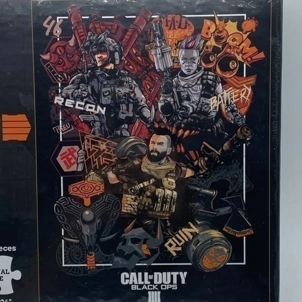 Call of Duty Black OPS Puzzle 550 Pieces NIB